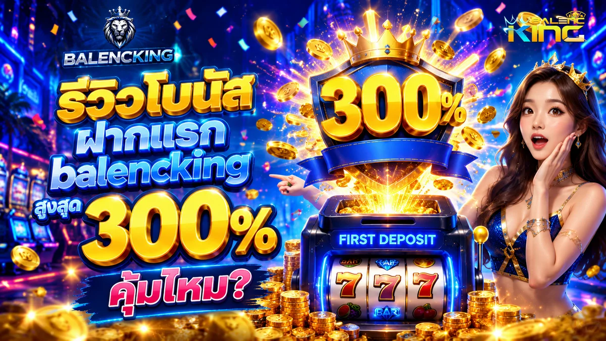 โบนัสฝากแรก balencking