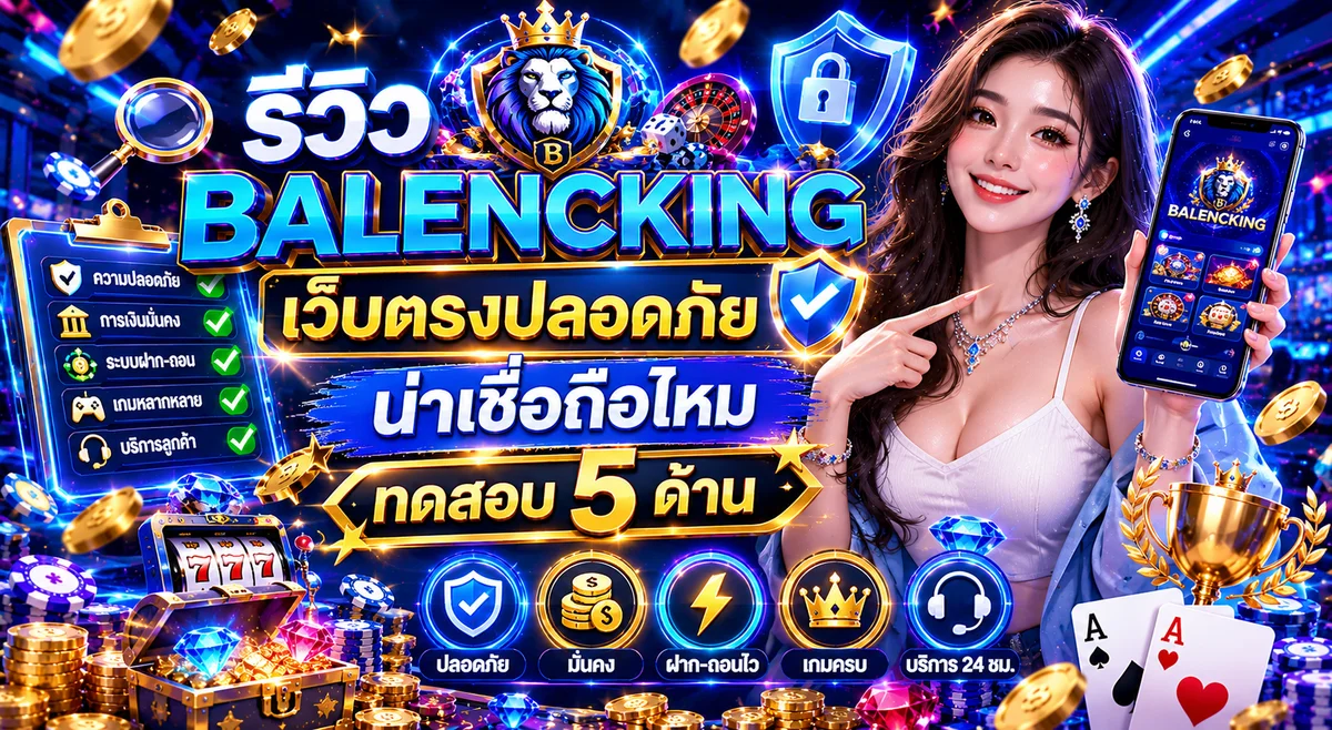 balencking เว็บตรง